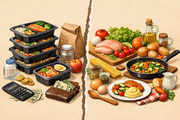 GrowFood, Level Kitchen, BeFit или домашняя еда: что дешевле? Честный расчёт 2026
