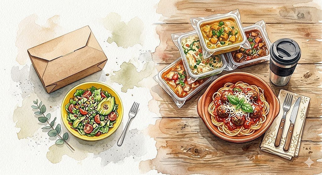 Сравнение Just Food или My Food: что выбрать