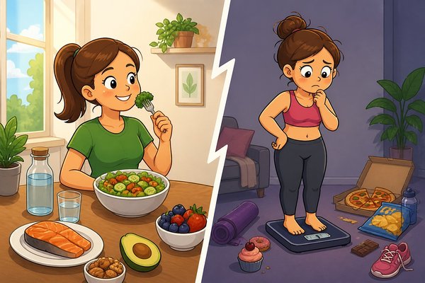 ПП vs похудение: почему здоровое питание не равно снижению веса — объяснение нутрициолога