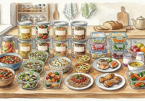 Сколько стоит готовая еда на месяц?