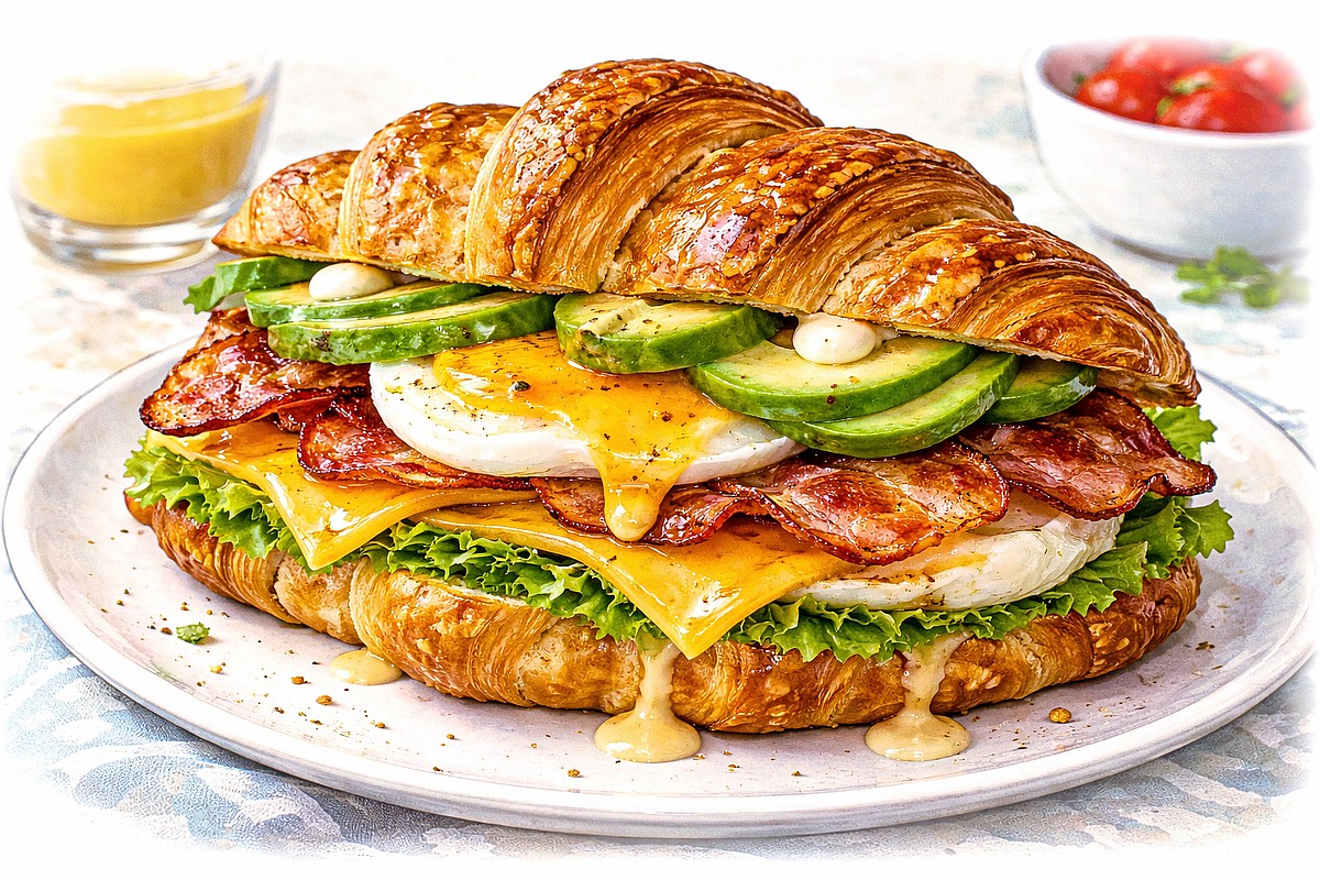 Рецепт круассан-сэндвича: как приготовить идеальный завтрак