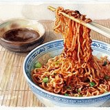 Лапша с острым соусом — рецепт дома